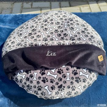 Kör alakú bújós fekhely - Csontos ezüst