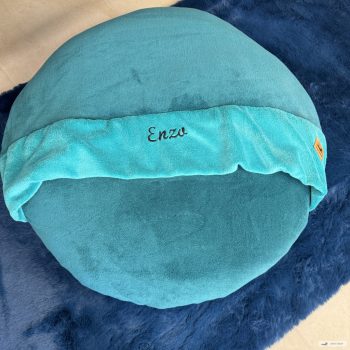 Kör alakú bújós fekhely - Türkiz