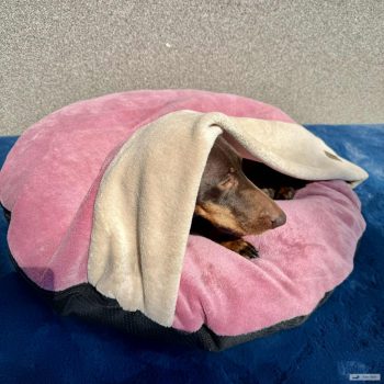 Kör alakú bújós fekhely - Rózsaszín