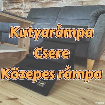 Kutyarámpa csere - közepes méret