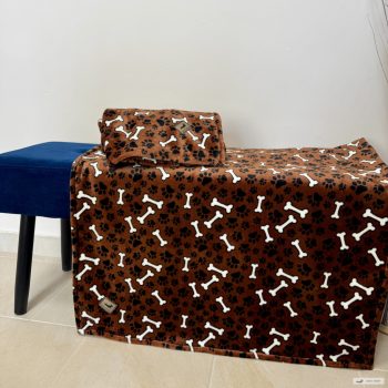 100x70 cm pléd - csontos csoki