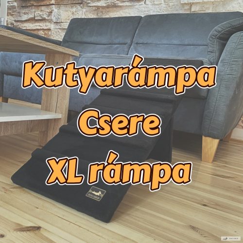 Kutyarámpa csere - XL méret
